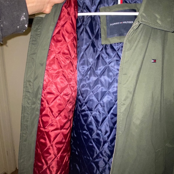 Tommy Hilfiger Men’s Classic Front-Zip Filled Micro-Twill Jacket - Picture 10 of 12